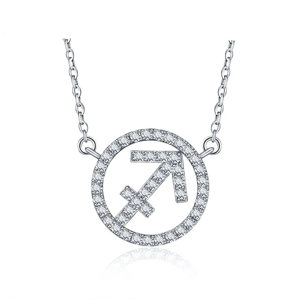 Classic 925 Sterling Silver Necklaces & Pendants Party Jewelry Elegant Women Necklace Gifts For Her