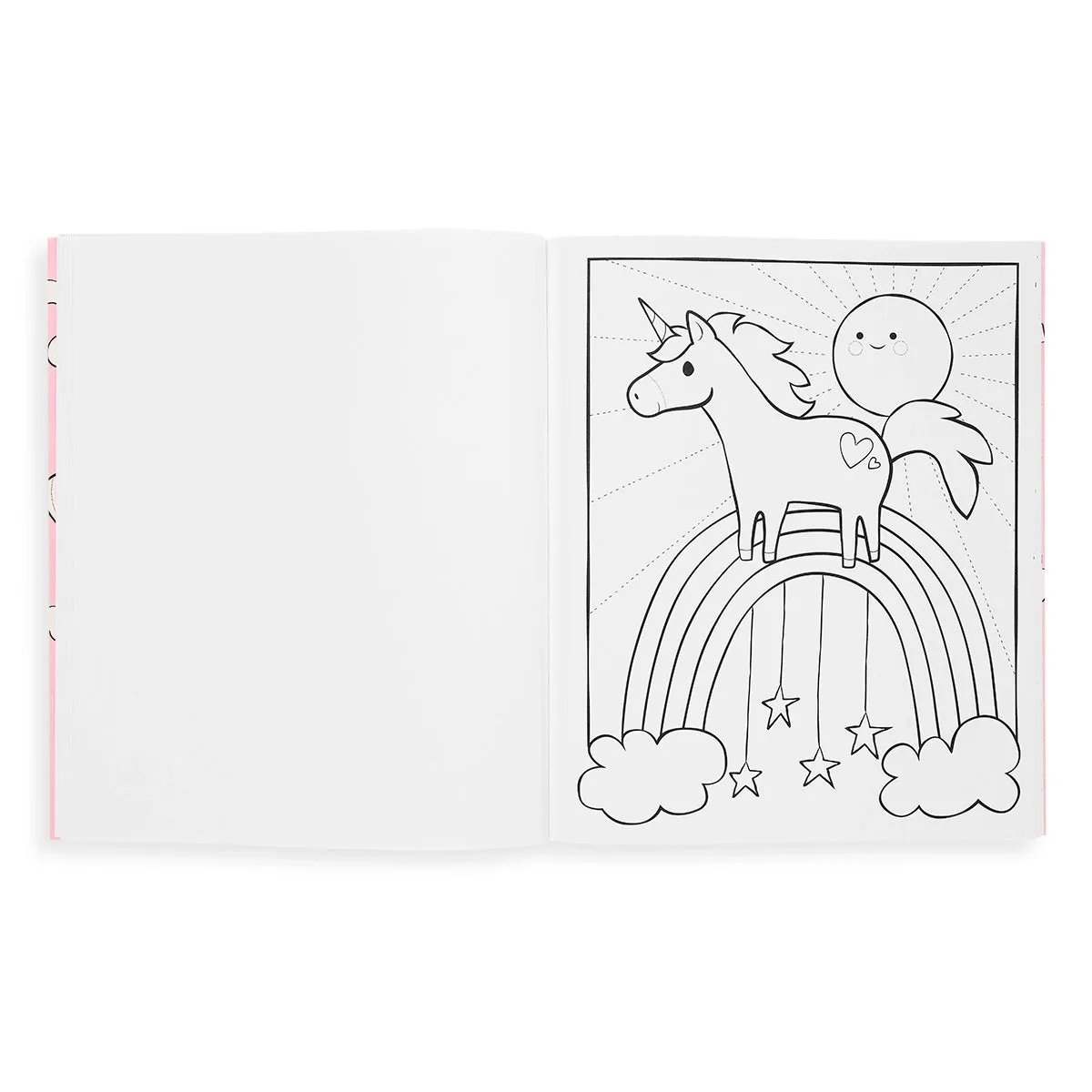 Color-in' Book- Enchanting Unicorns