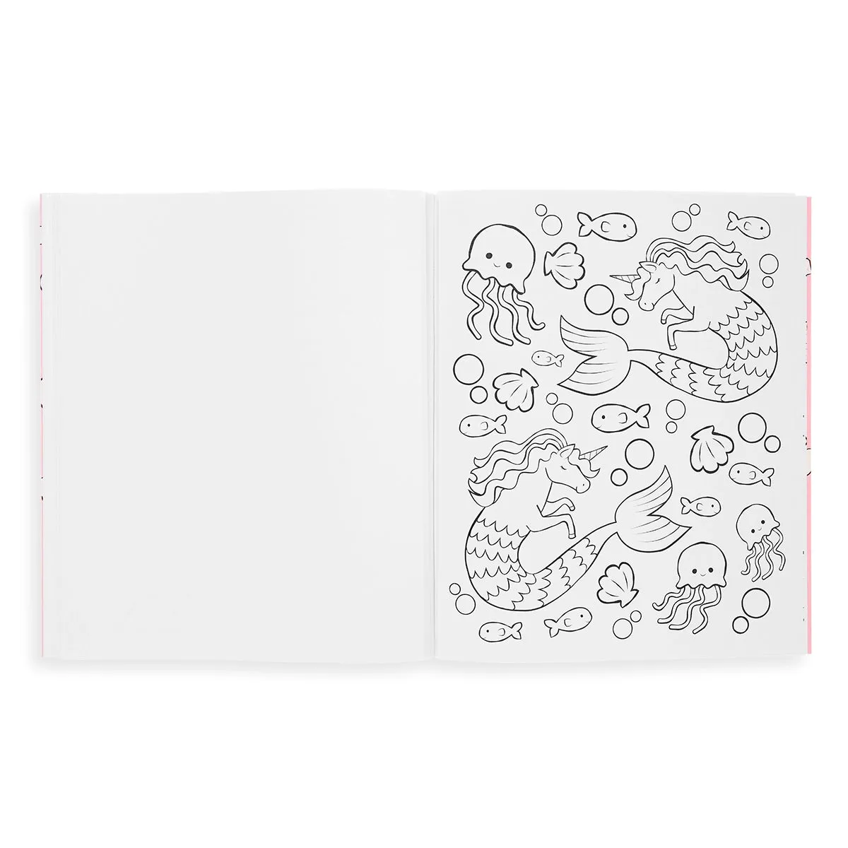 Color-in' Book- Enchanting Unicorns