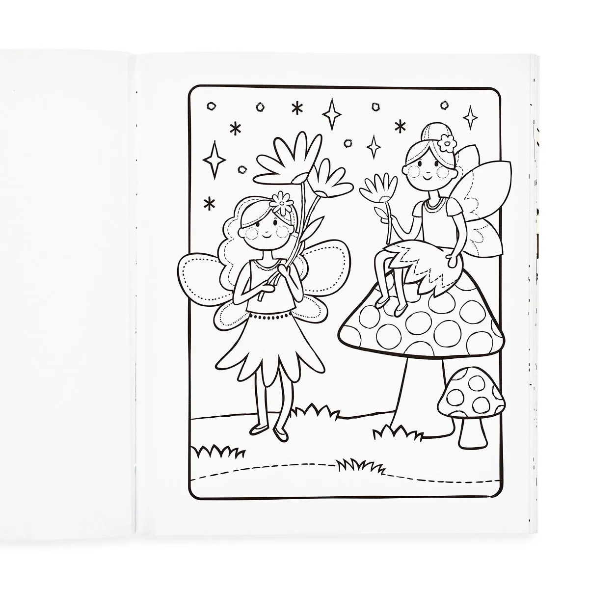Color-in' Book- Princesses & Fairies