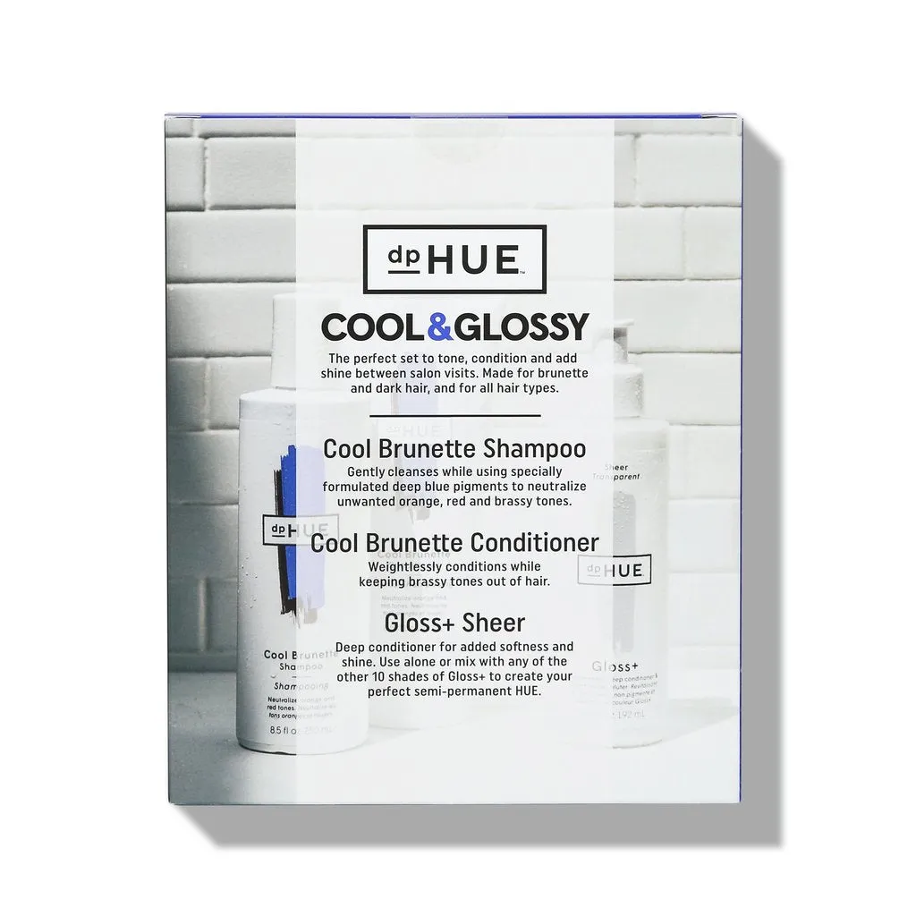 Cool & Glossy Brunette Kit