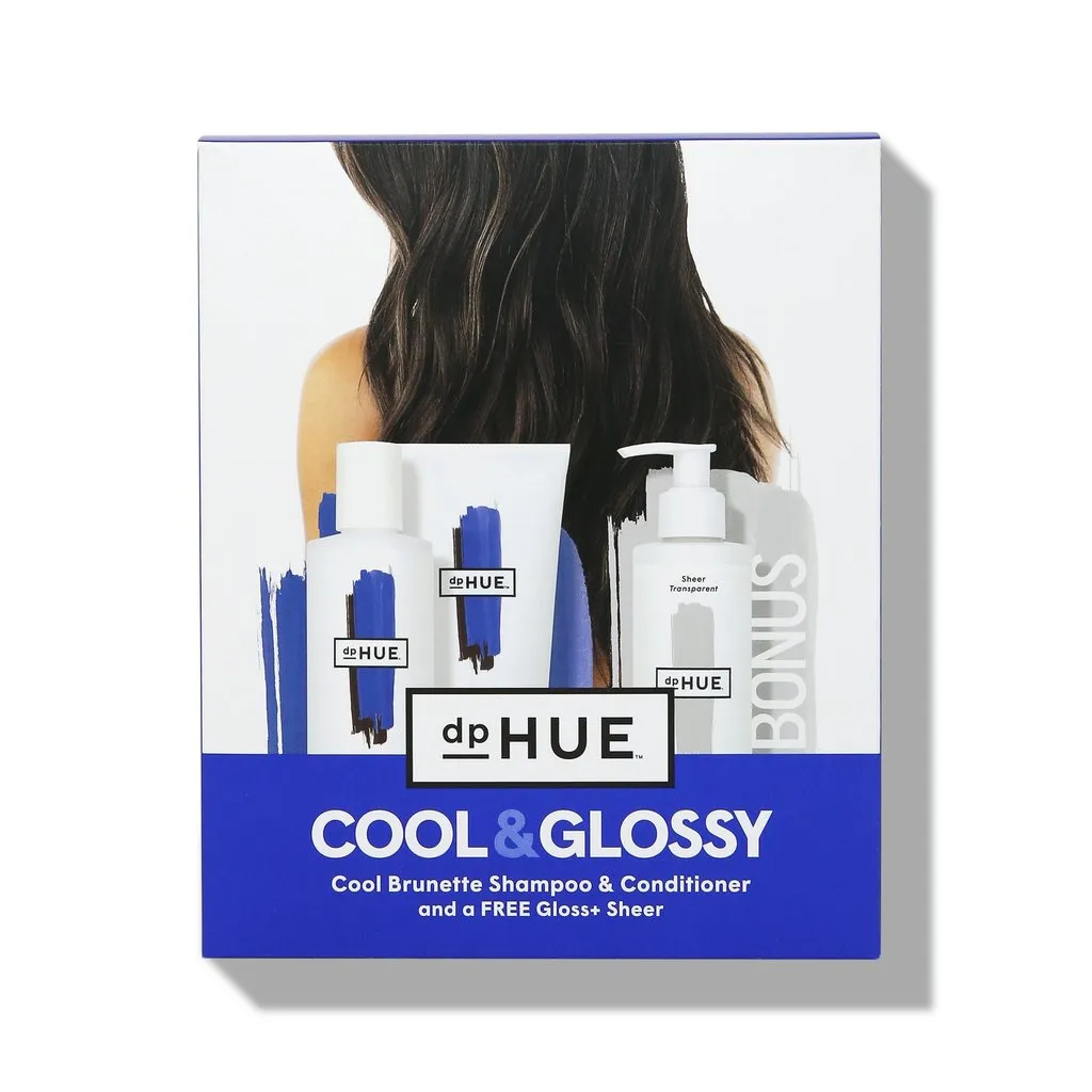 Cool & Glossy Brunette Kit
