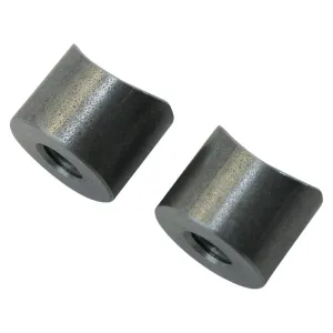 Coped Steel Bungs 5/16-18 Threaded 1/2 inch Long by TC Bros