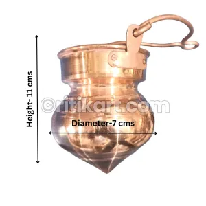 Copper Handcrafted Kamandalu.