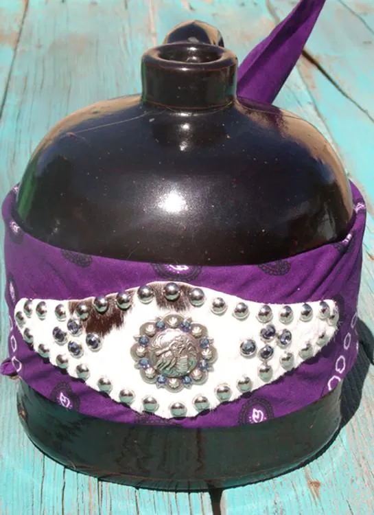 Cowgirl Cowhide Bandanas