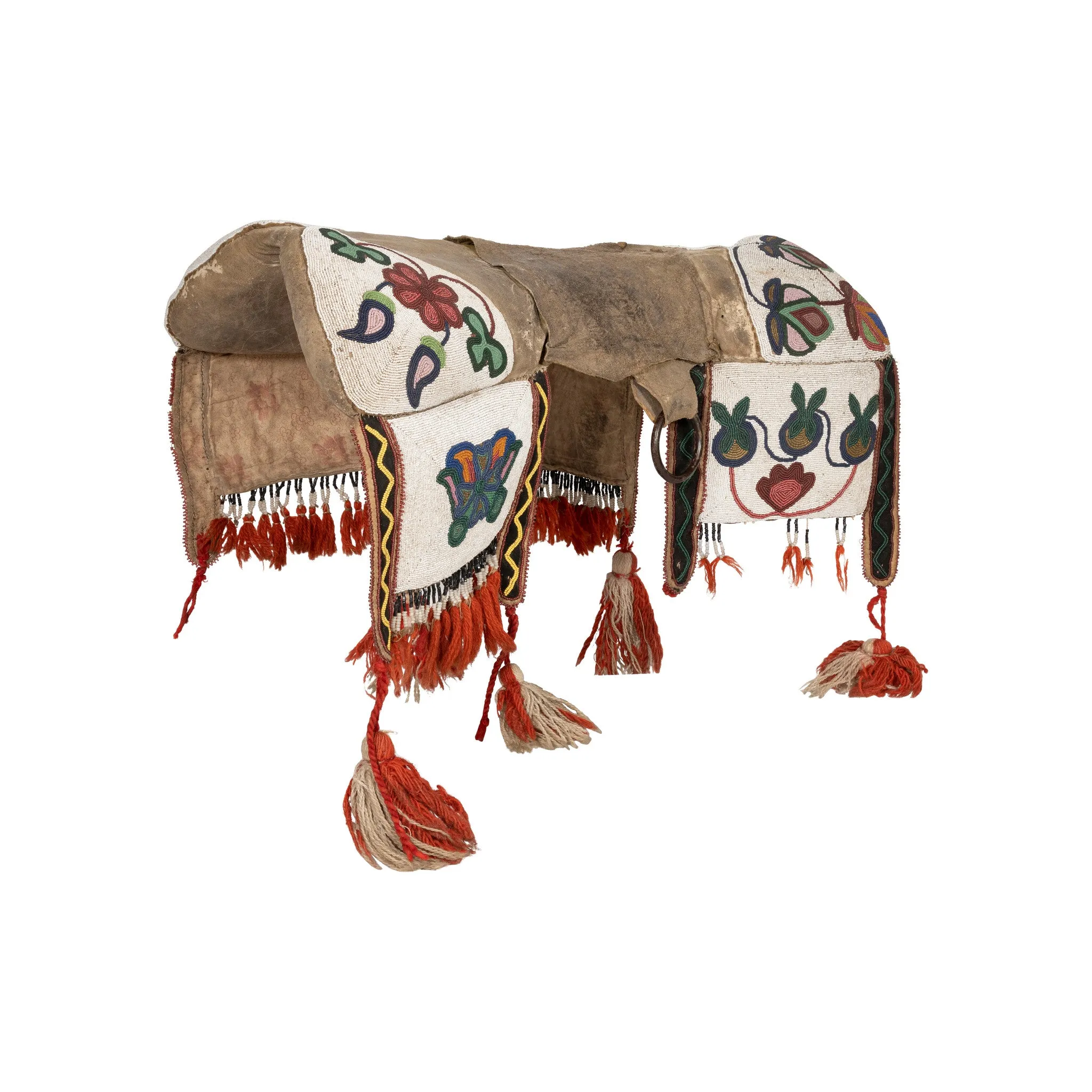 Cree Beaded Pad Saddle