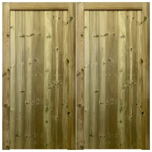 Croyde Mortise & Tenon T&G Entrance Gate (Pair)