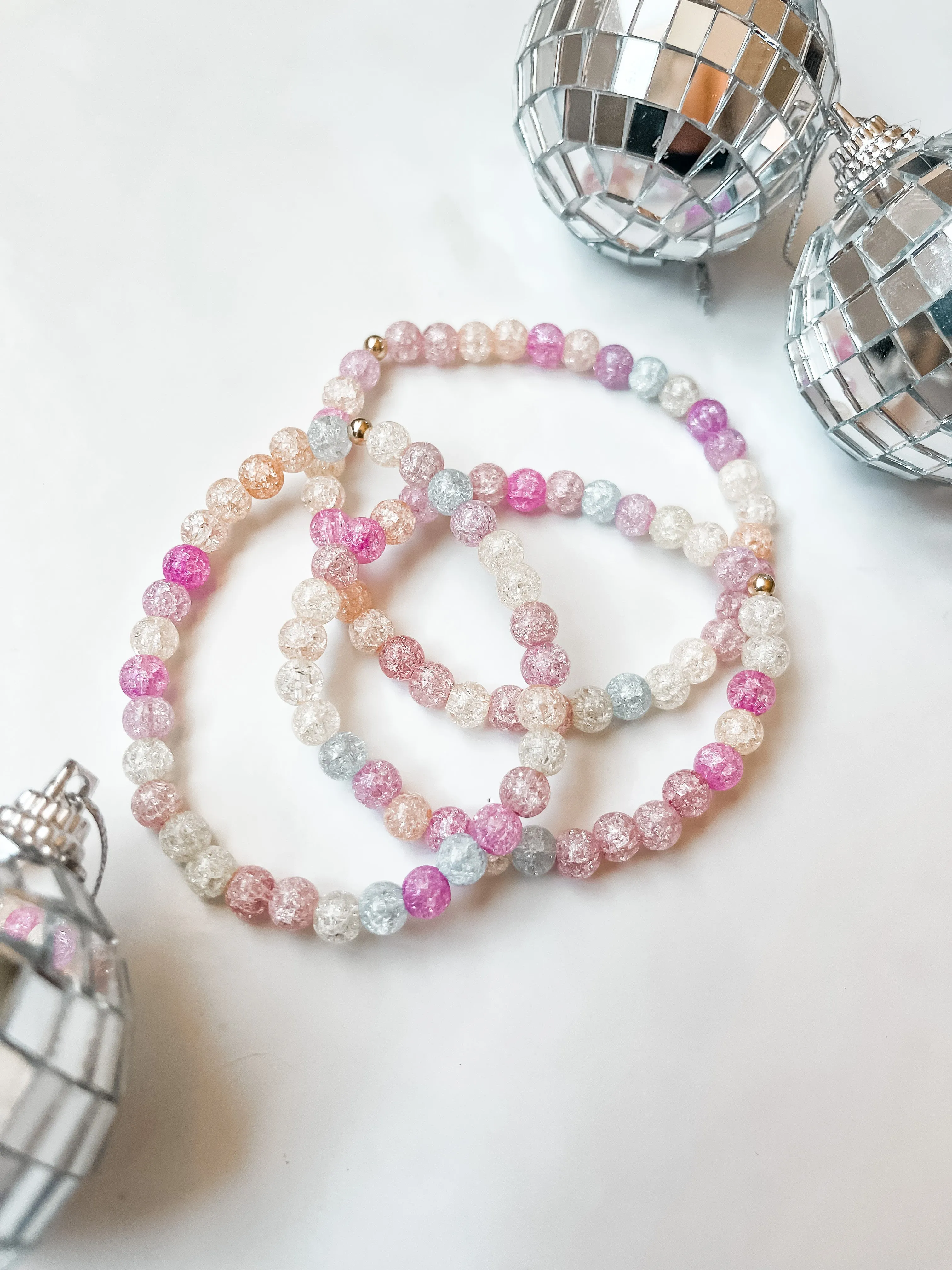 Crystal Gum Ball Bracelet