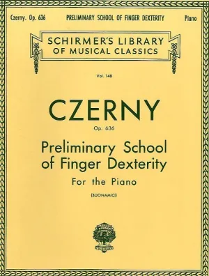 Czerny Op.636 Preliminary School of Finger Dexterity
