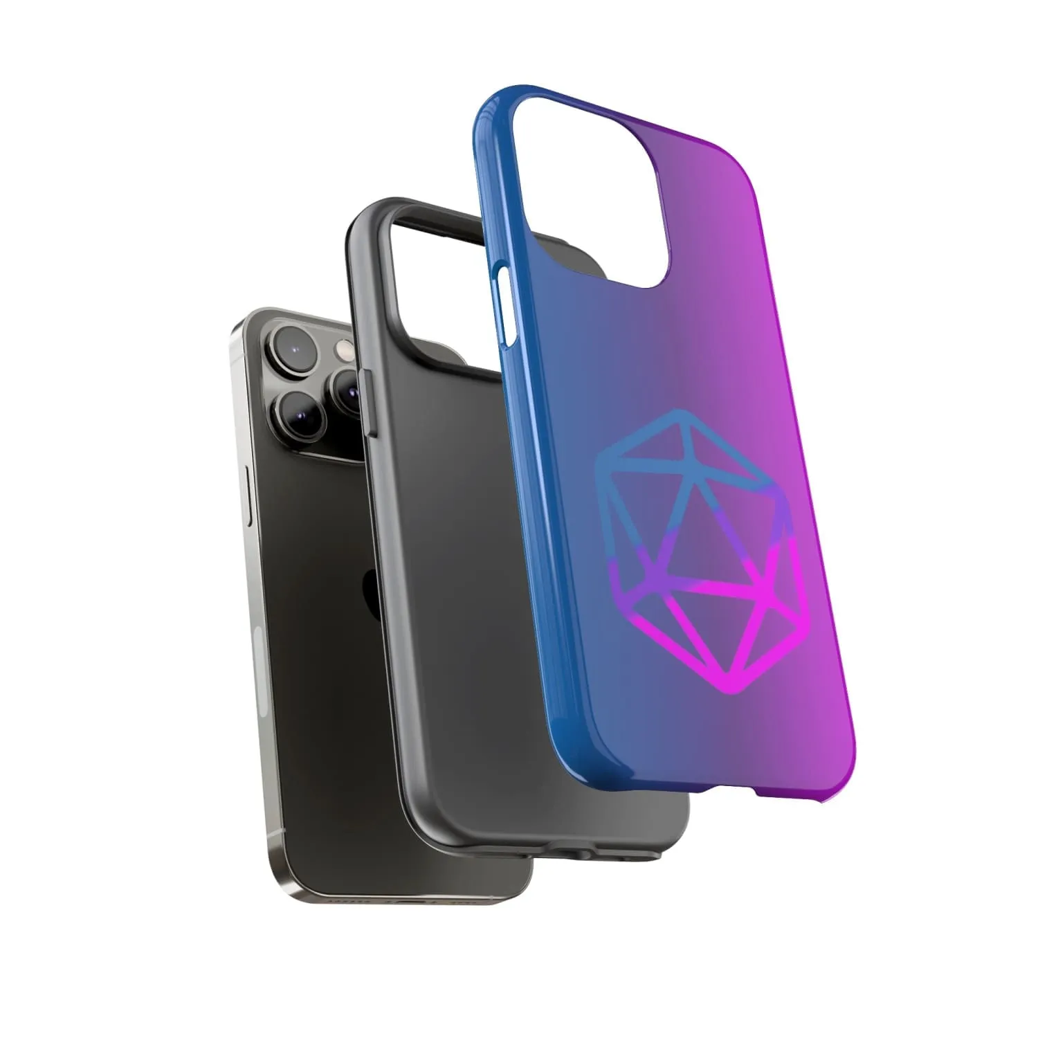 D20 Critical Pride Bi Pride PY Tough Phone Case