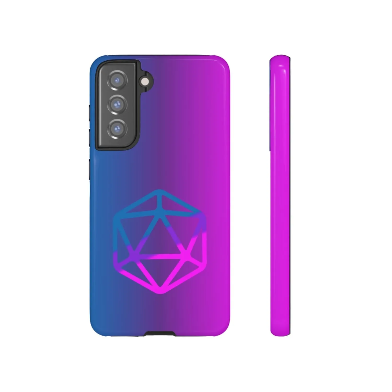 D20 Critical Pride Bi Pride PY Tough Phone Case