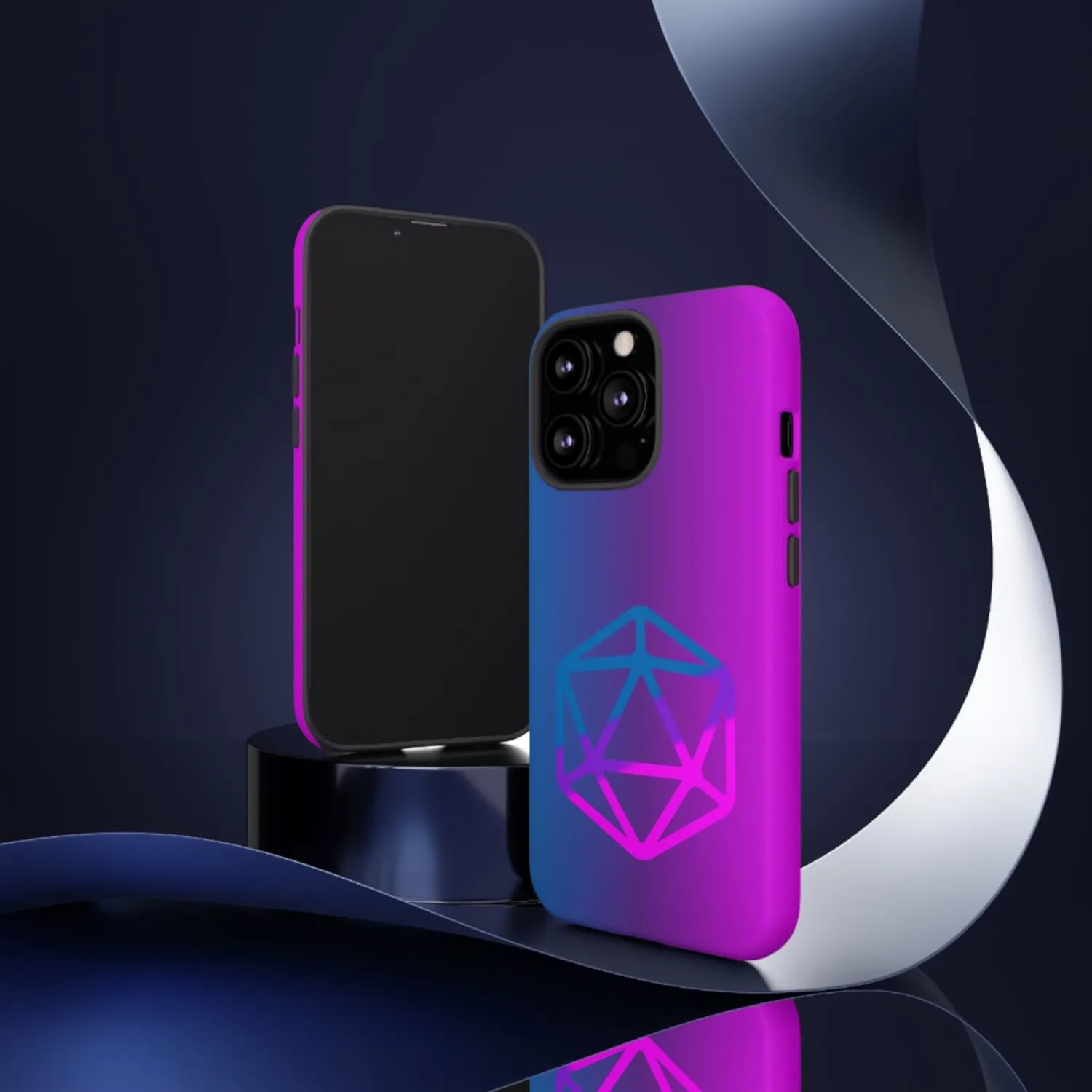 D20 Critical Pride Bi Pride PY Tough Phone Case
