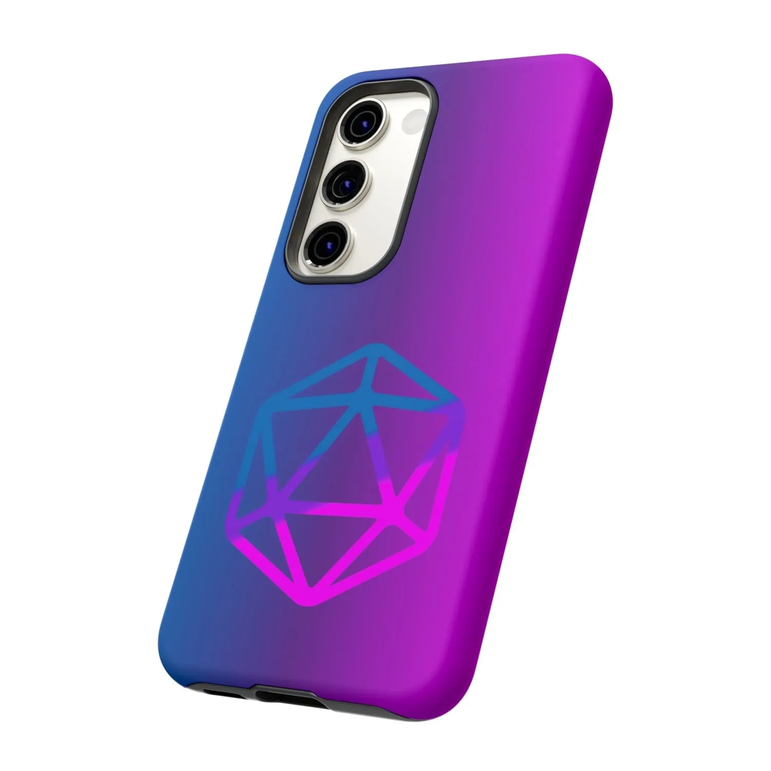 D20 Critical Pride Bi Pride PY Tough Phone Case