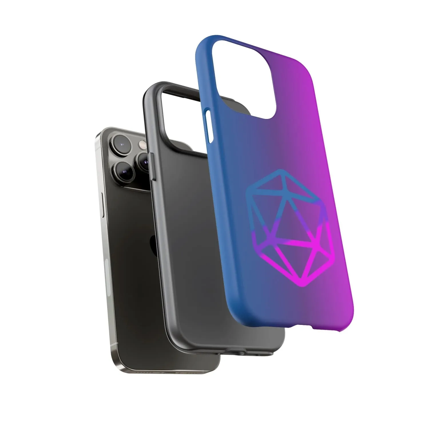 D20 Critical Pride Bi Pride PY Tough Phone Case