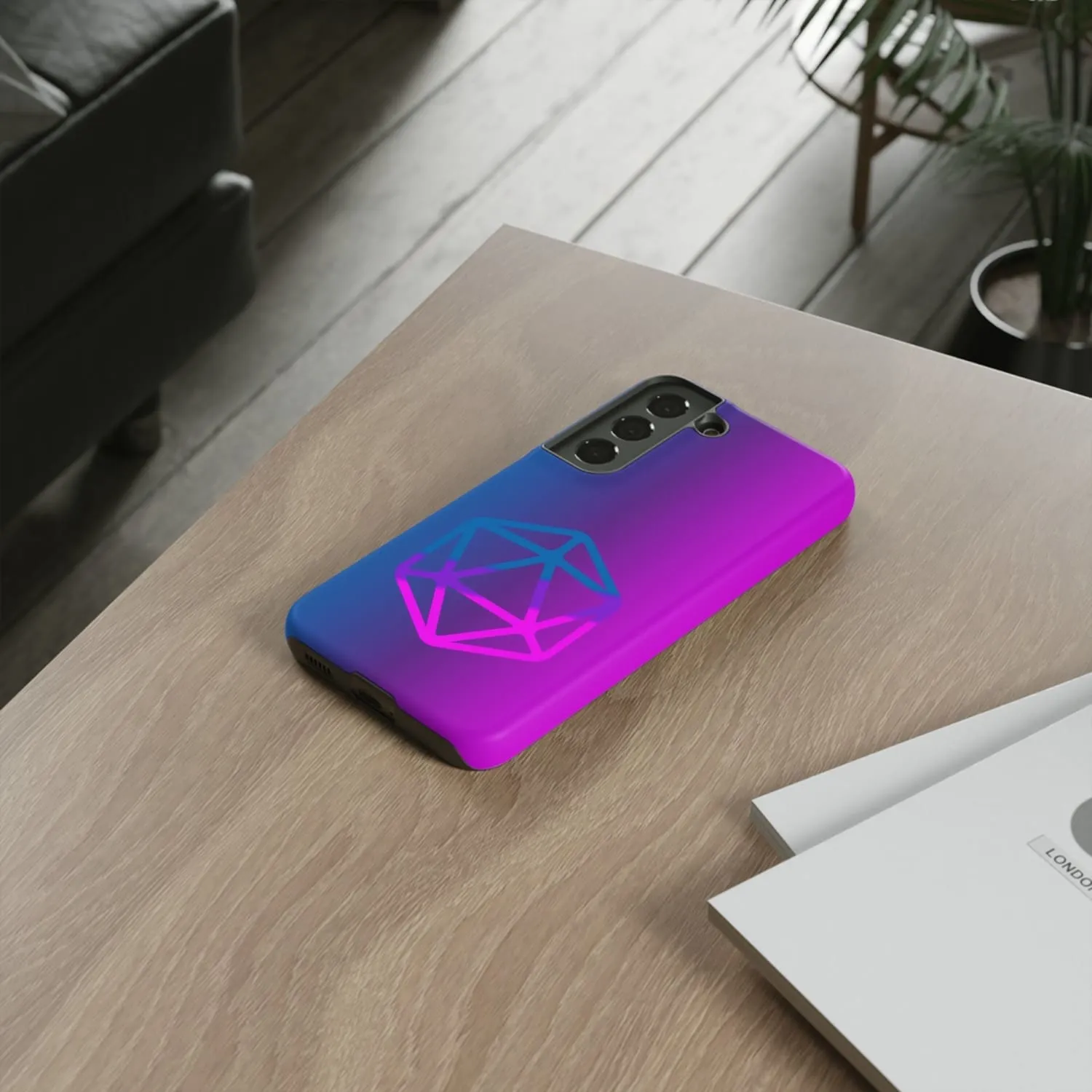 D20 Critical Pride Bi Pride PY Tough Phone Case