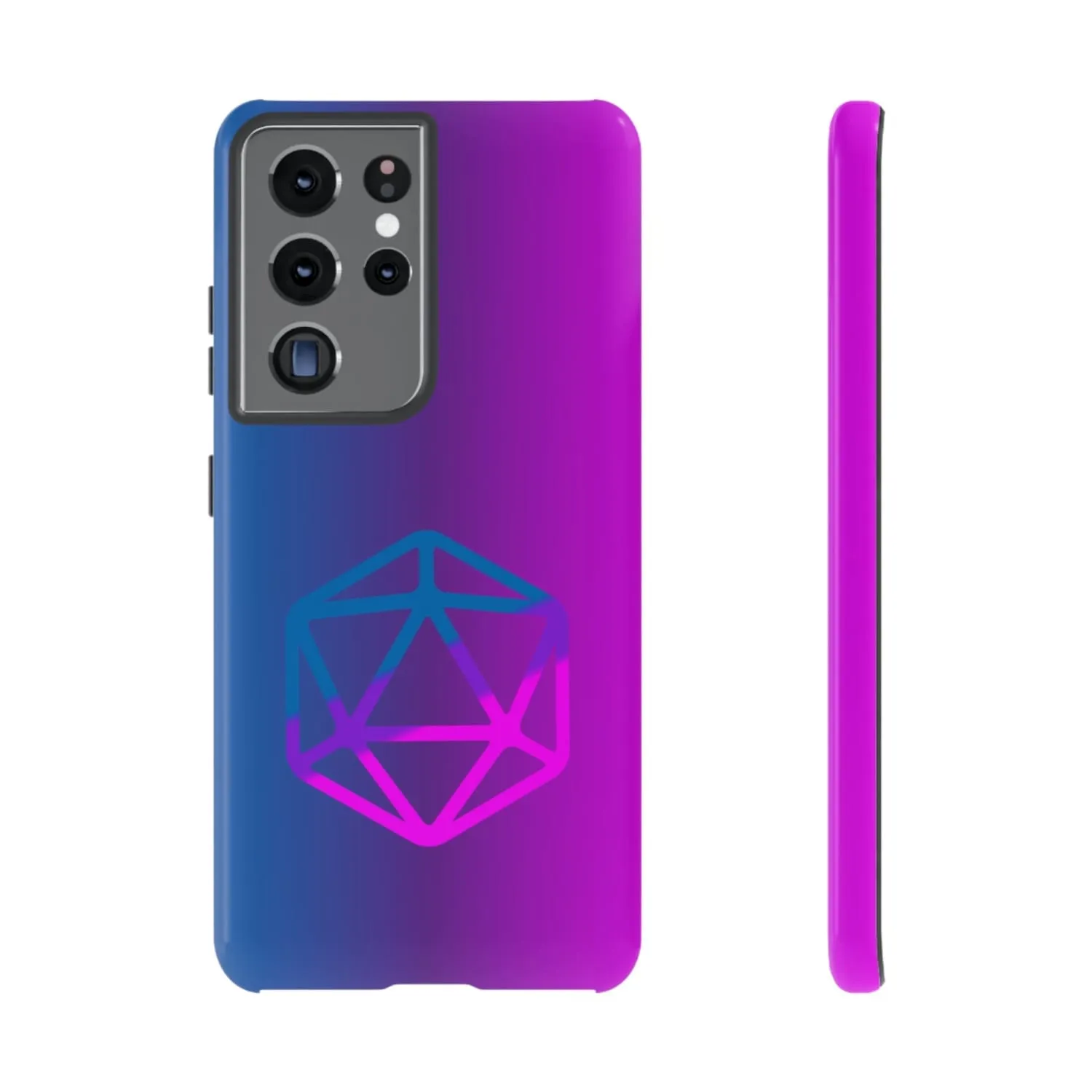D20 Critical Pride Bi Pride PY Tough Phone Case