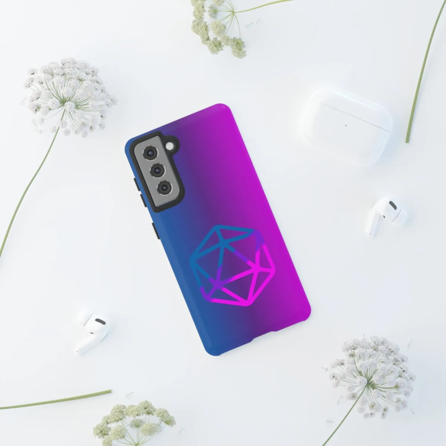 D20 Critical Pride Bi Pride PY Tough Phone Case