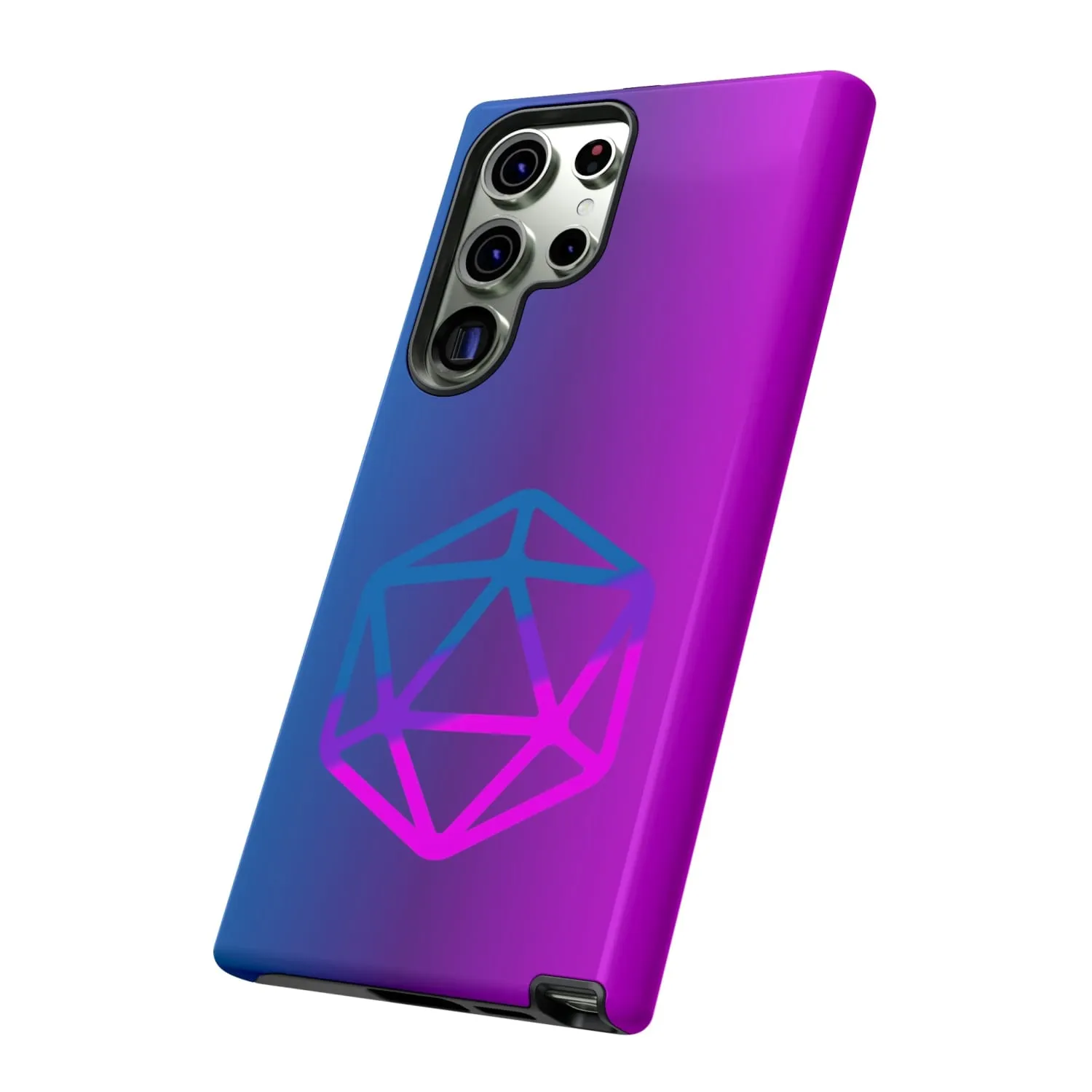 D20 Critical Pride Bi Pride PY Tough Phone Case