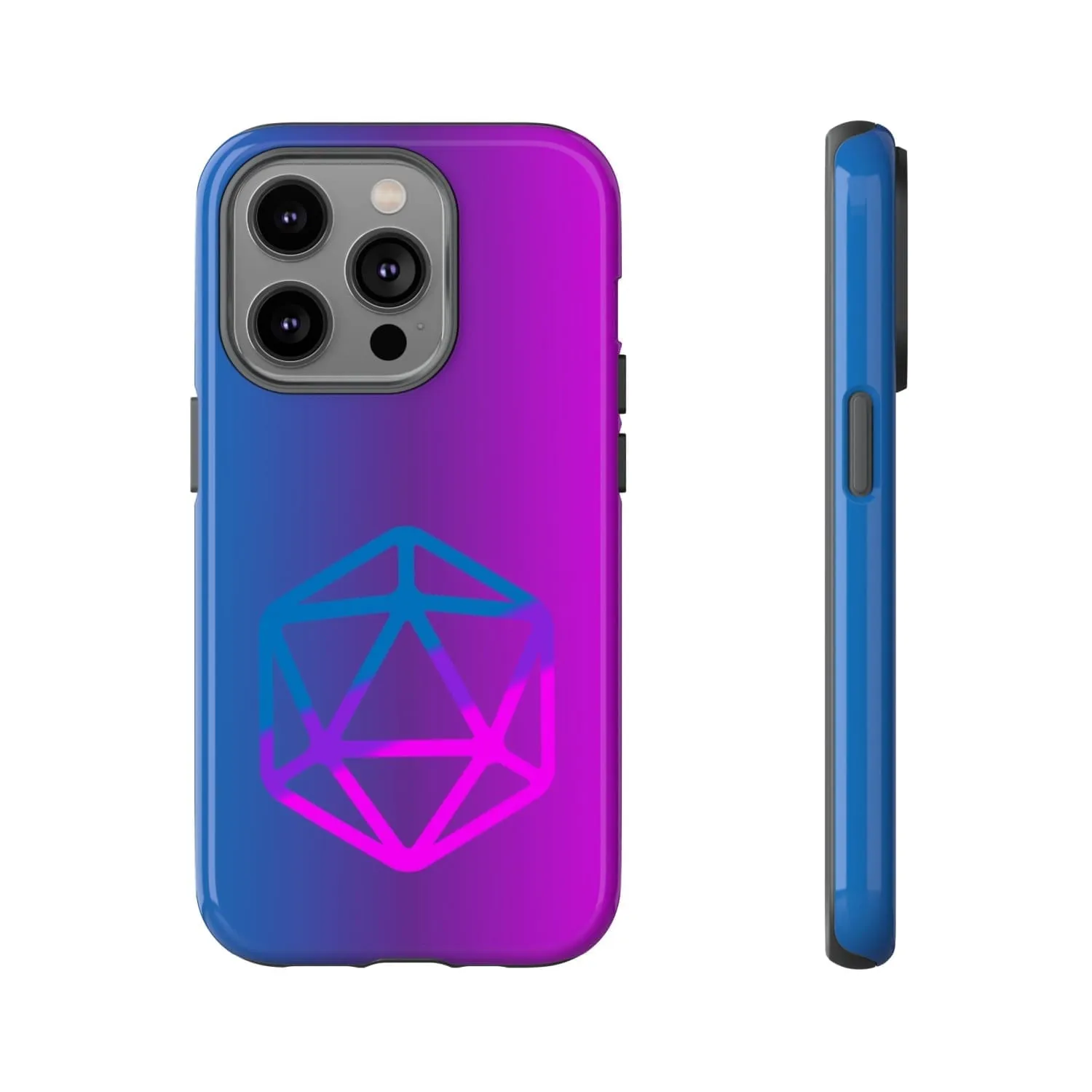 D20 Critical Pride Bi Pride PY Tough Phone Case