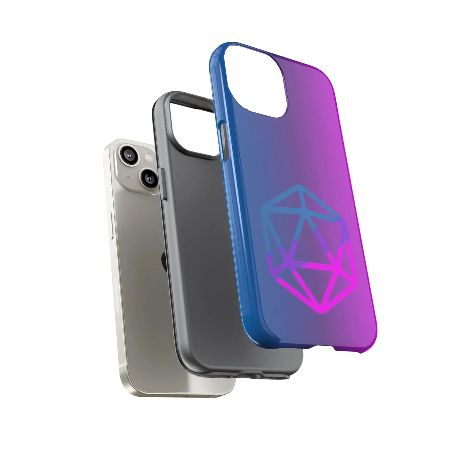 D20 Critical Pride Bi Pride PY Tough Phone Case