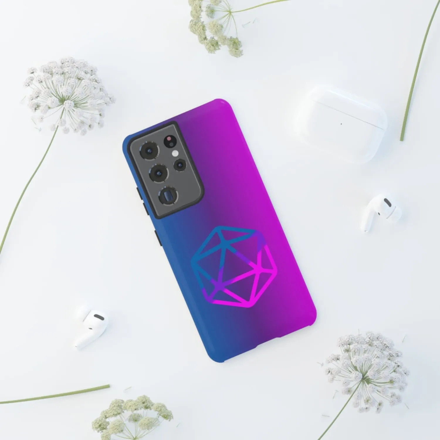D20 Critical Pride Bi Pride PY Tough Phone Case