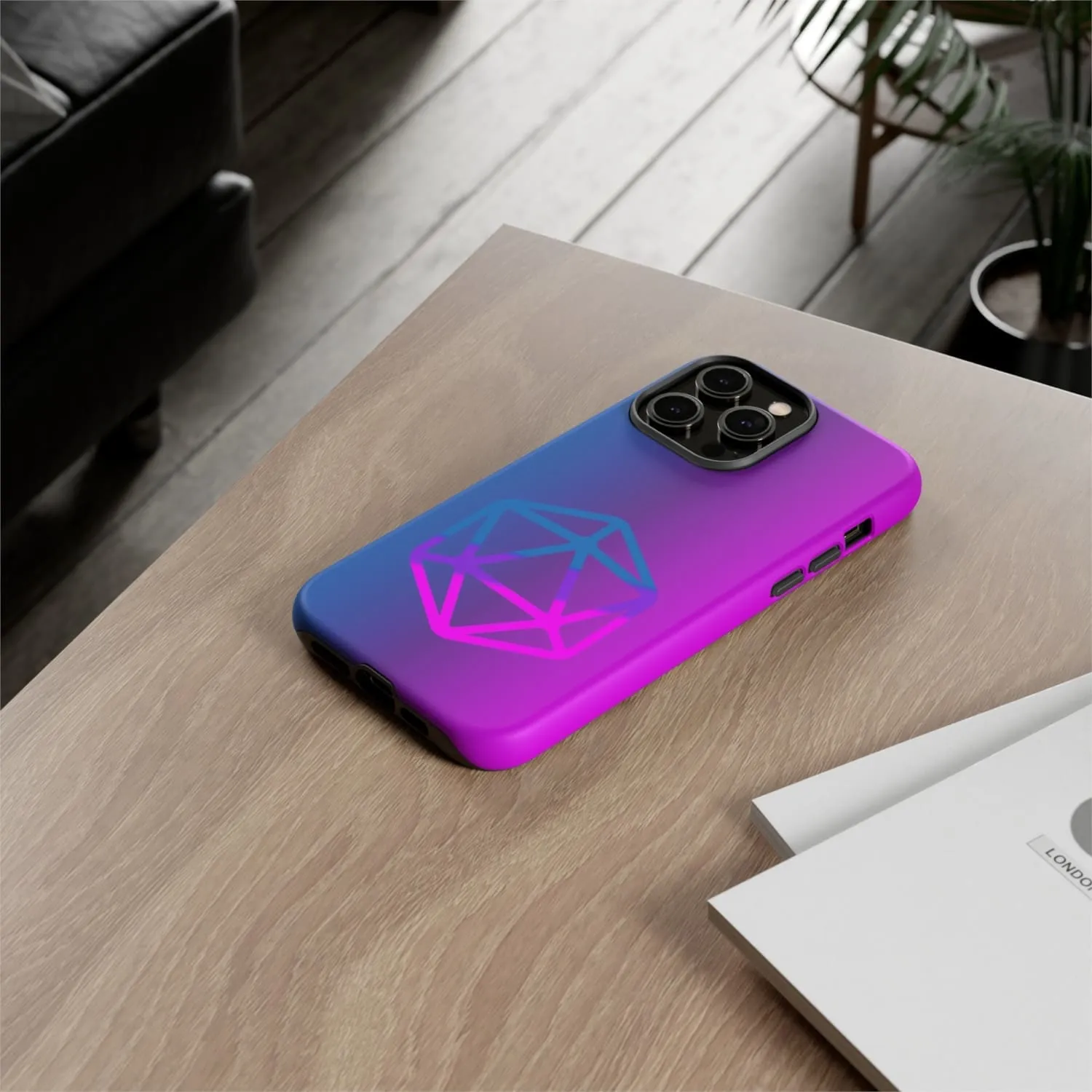 D20 Critical Pride Bi Pride PY Tough Phone Case