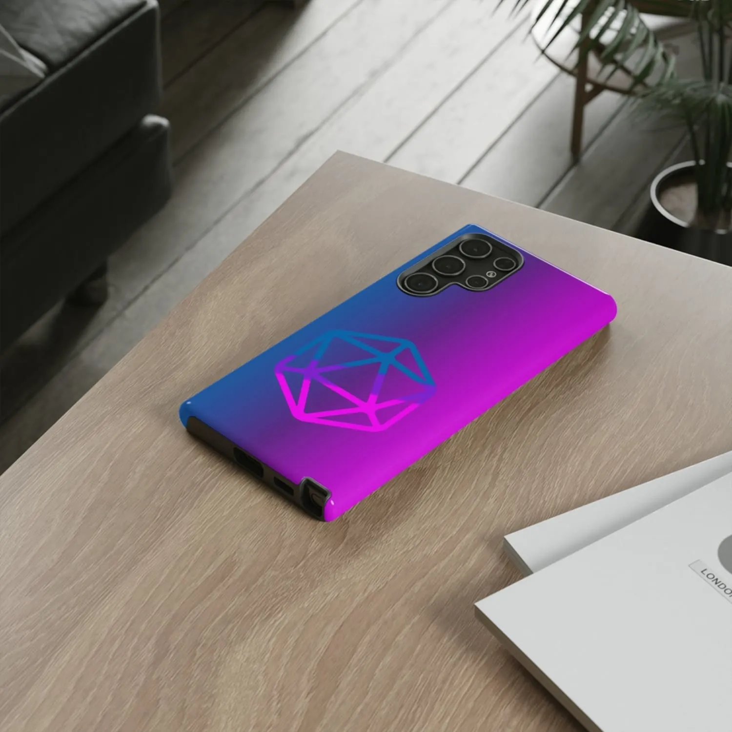 D20 Critical Pride Bi Pride PY Tough Phone Case