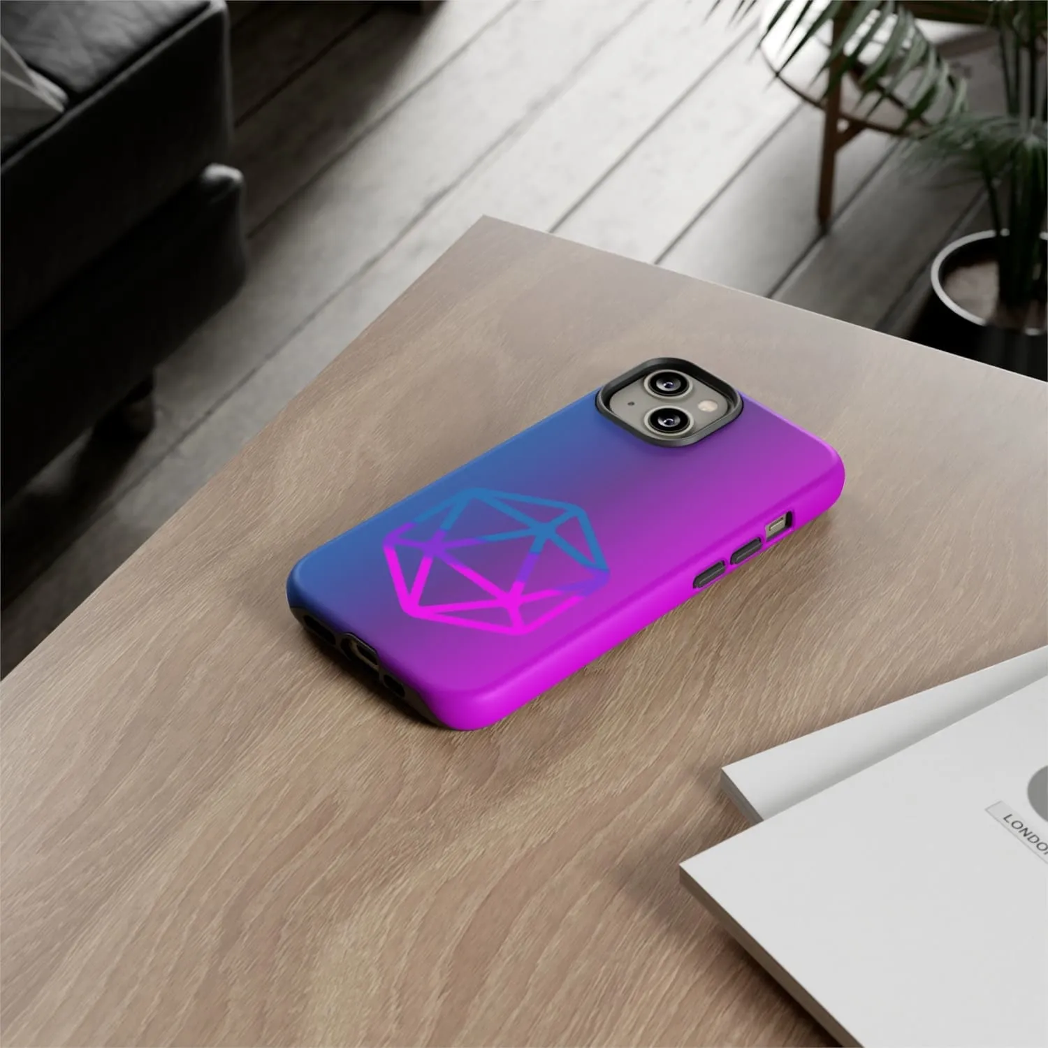 D20 Critical Pride Bi Pride PY Tough Phone Case