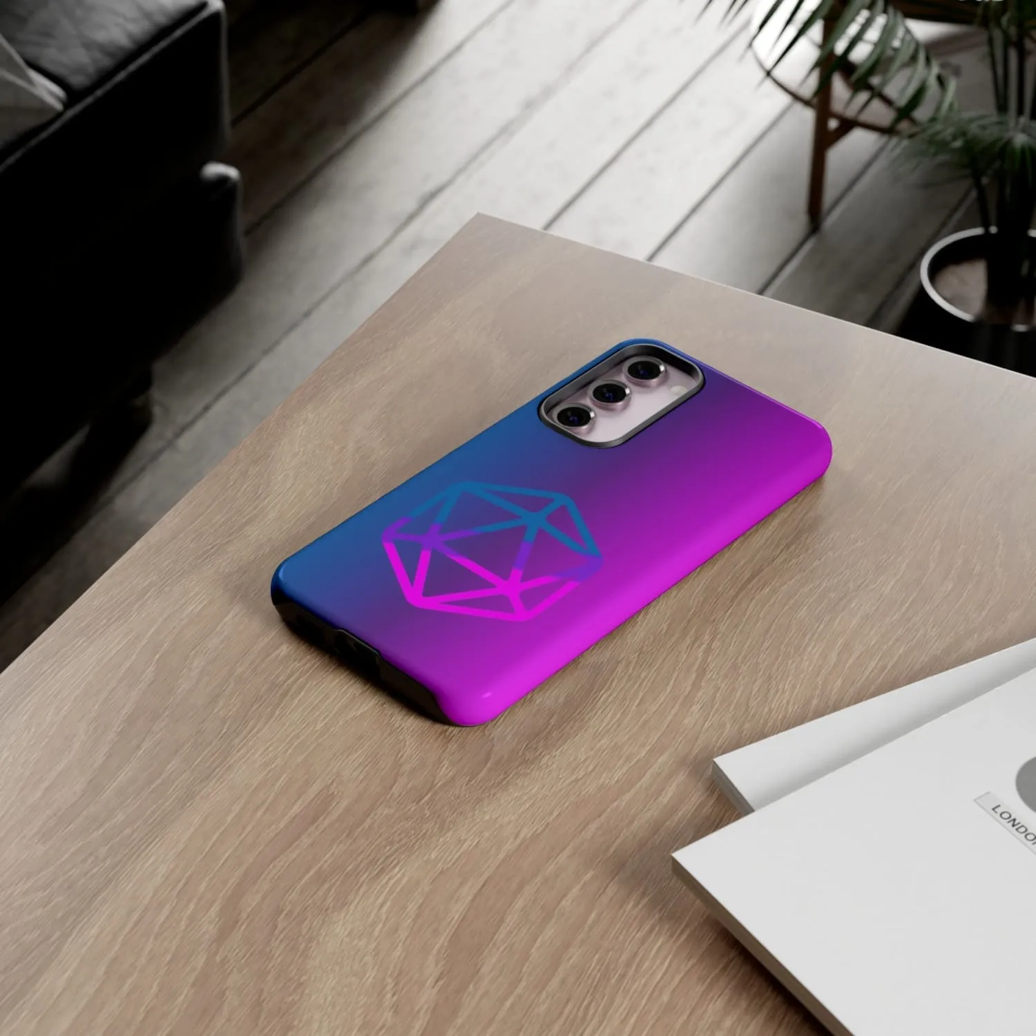 D20 Critical Pride Bi Pride PY Tough Phone Case