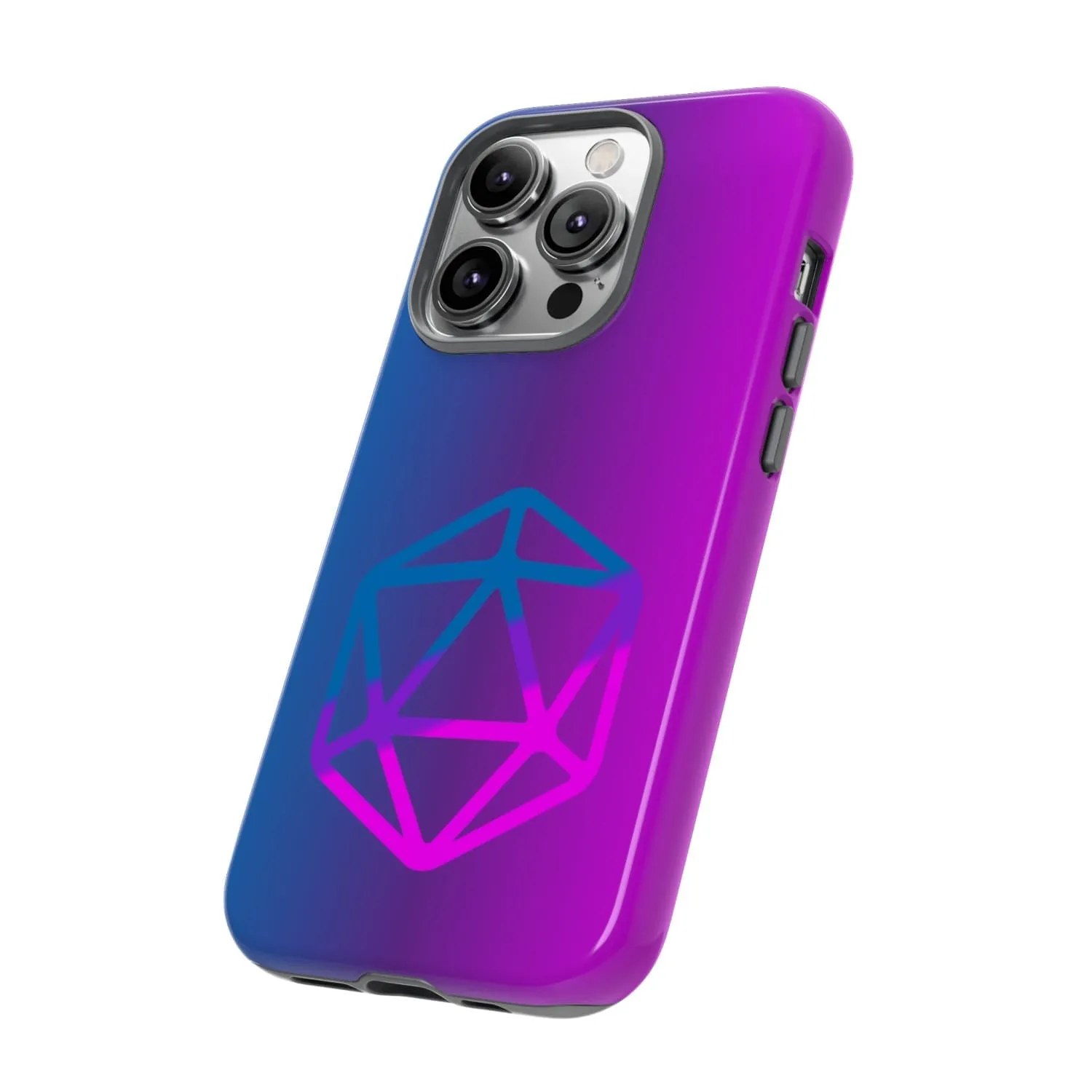 D20 Critical Pride Bi Pride PY Tough Phone Case