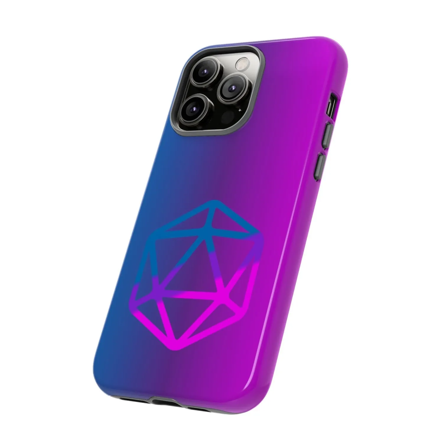 D20 Critical Pride Bi Pride PY Tough Phone Case