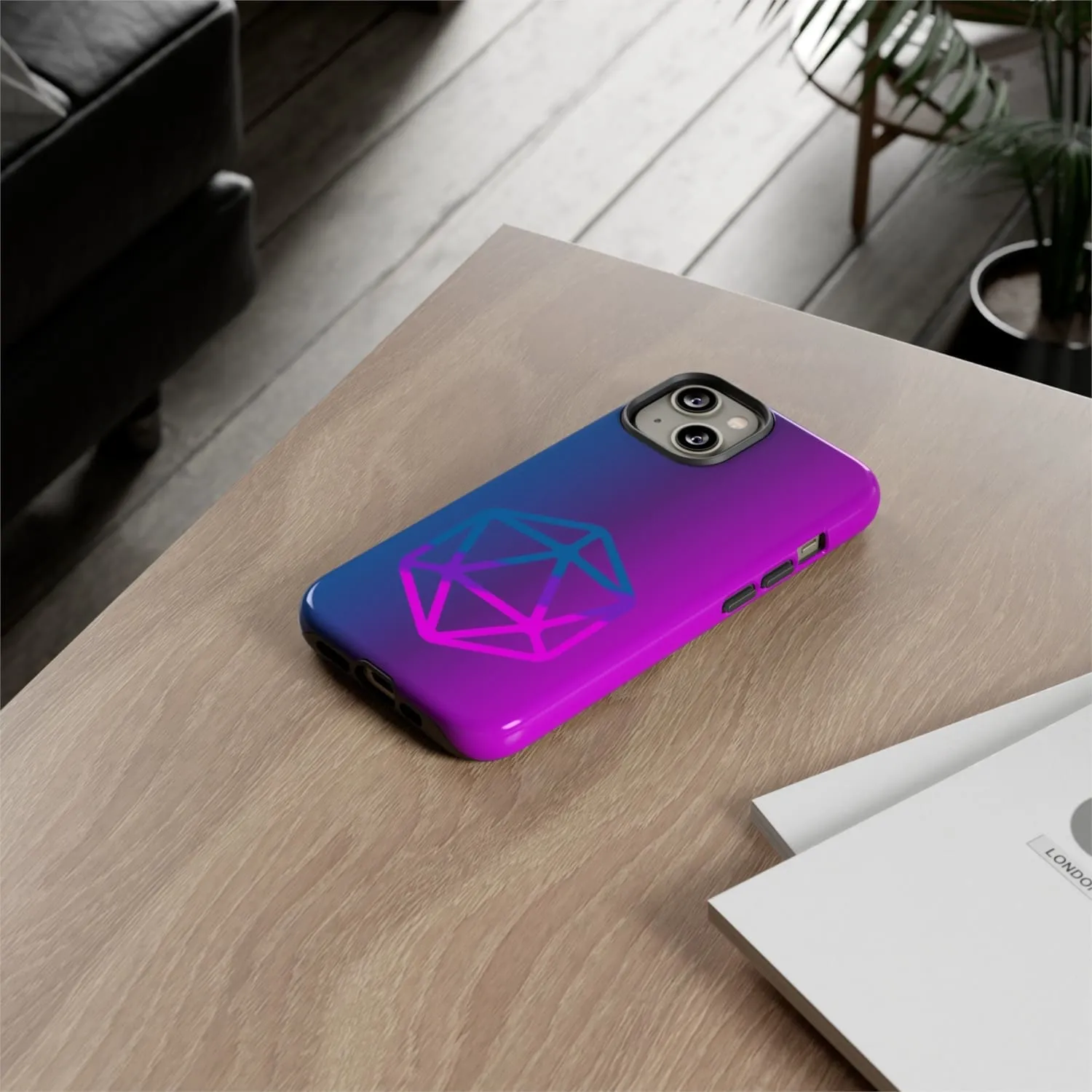 D20 Critical Pride Bi Pride PY Tough Phone Case