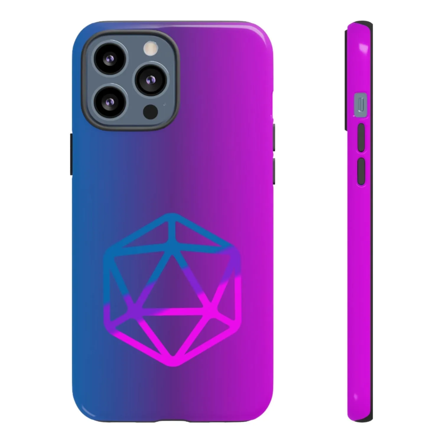 D20 Critical Pride Bi Pride PY Tough Phone Case