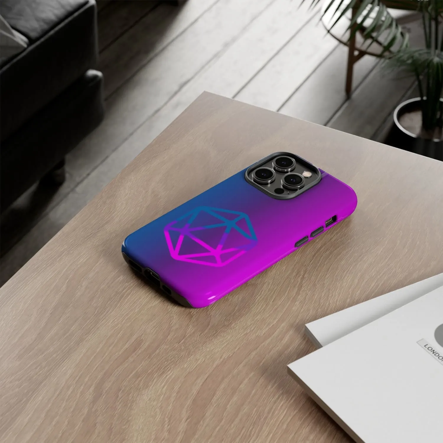 D20 Critical Pride Bi Pride PY Tough Phone Case