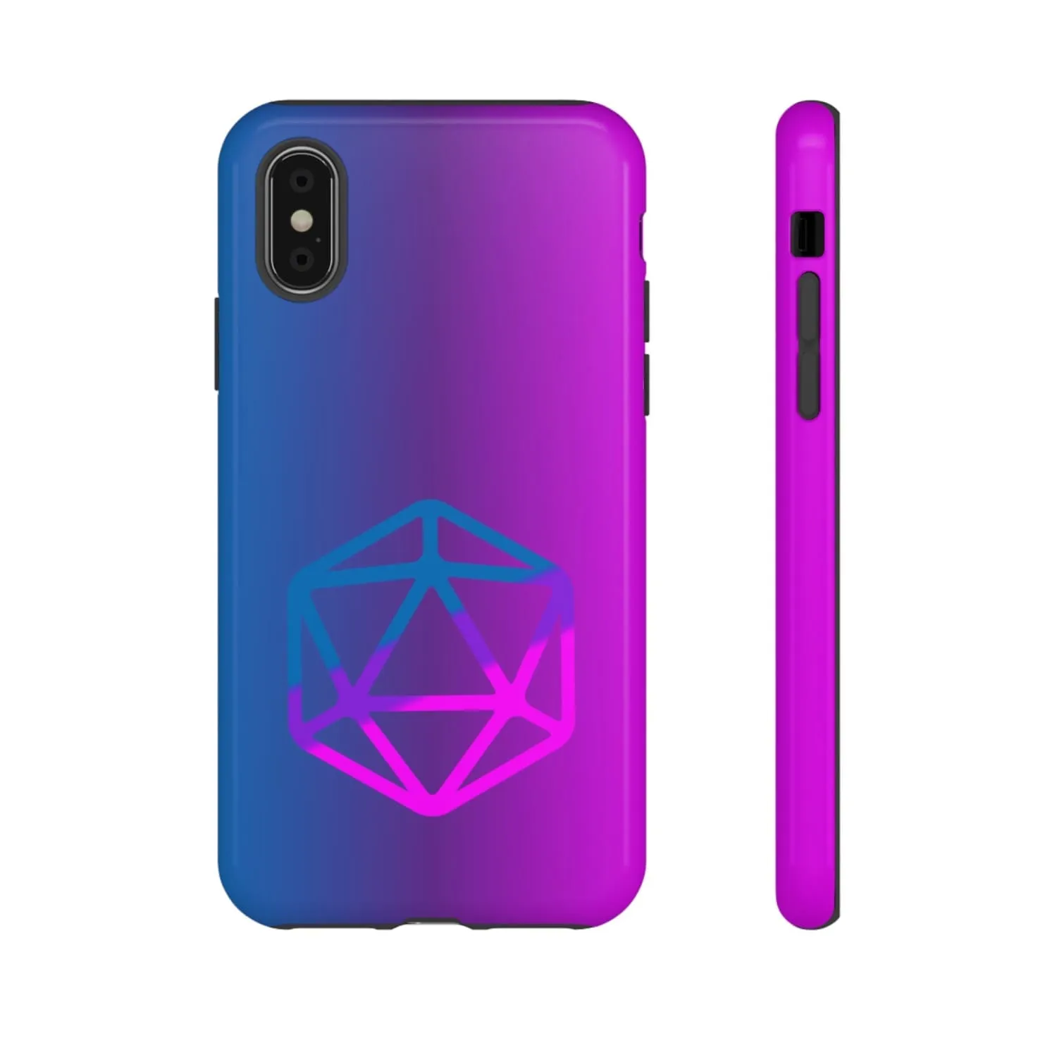 D20 Critical Pride Bi Pride PY Tough Phone Case