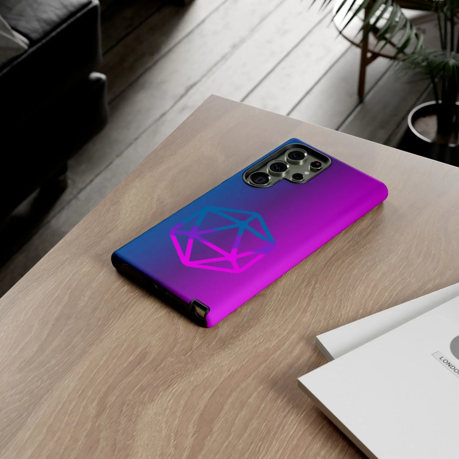 D20 Critical Pride Bi Pride PY Tough Phone Case