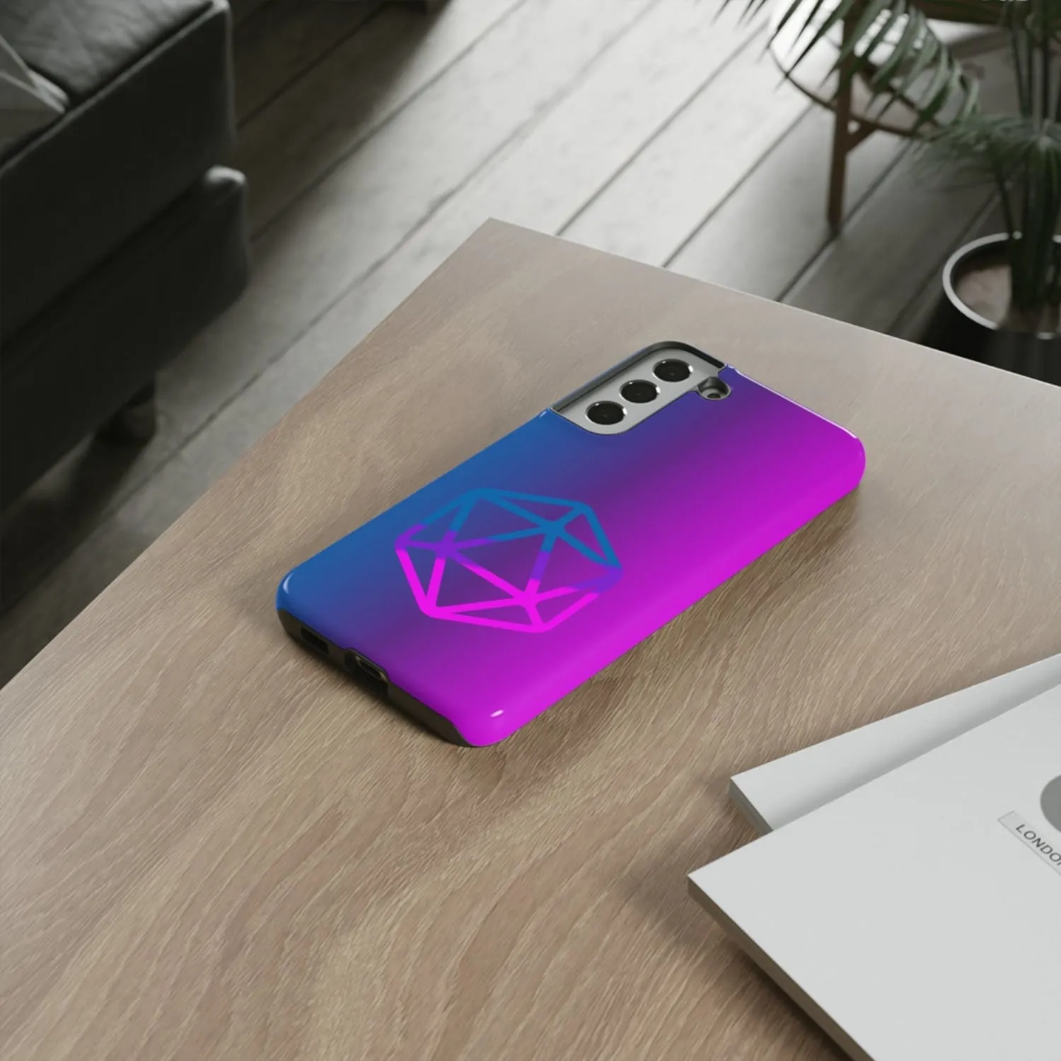 D20 Critical Pride Bi Pride PY Tough Phone Case