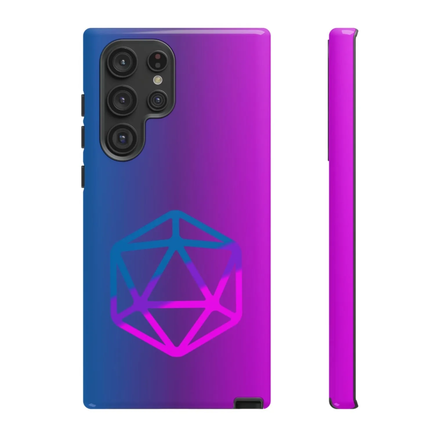 D20 Critical Pride Bi Pride PY Tough Phone Case