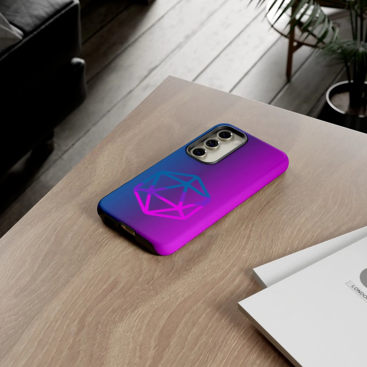 D20 Critical Pride Bi Pride PY Tough Phone Case