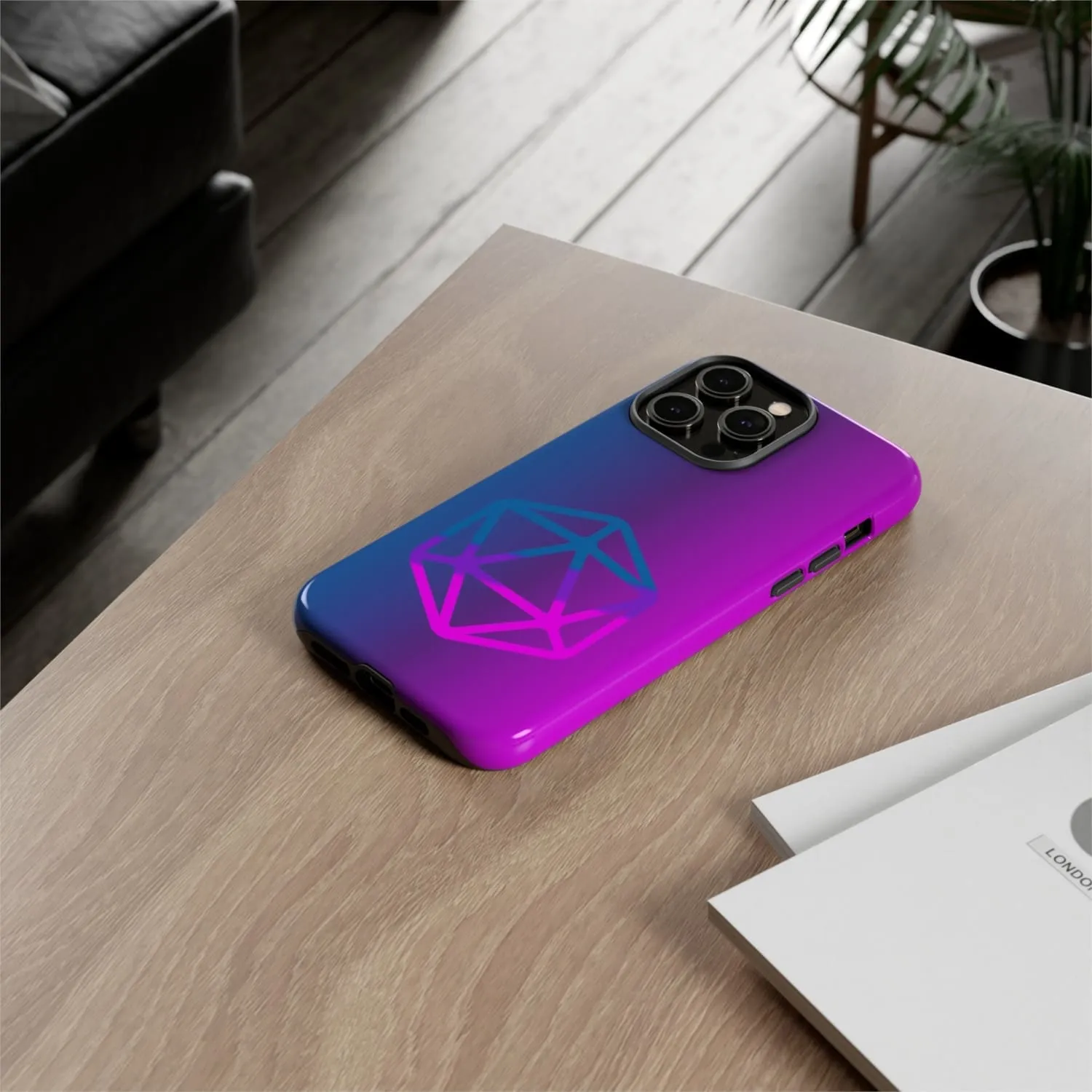 D20 Critical Pride Bi Pride PY Tough Phone Case
