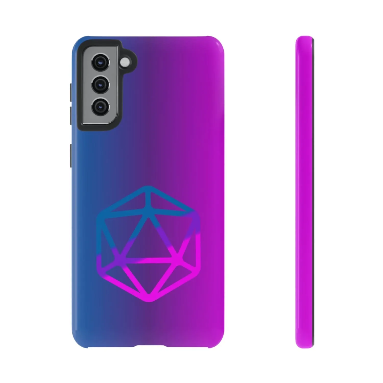 D20 Critical Pride Bi Pride PY Tough Phone Case