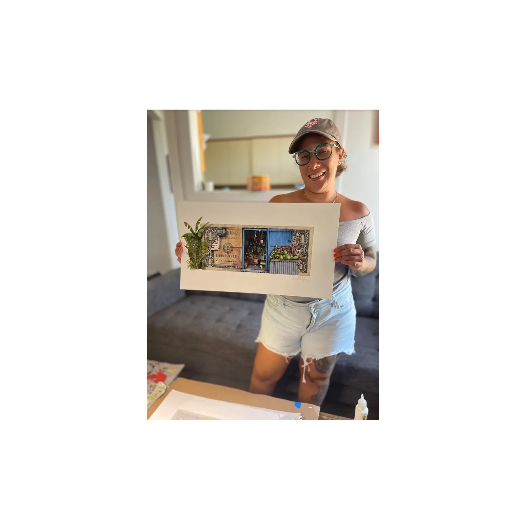 Danielle De Jesus, La Tiendita, 2022; Limited Edition Print