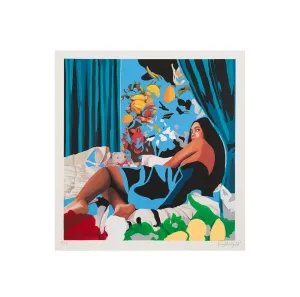 Darryl Westly, Odalisque 1, 2022, Hand-Embellished, Signed, and Numbered Limited Edition Print