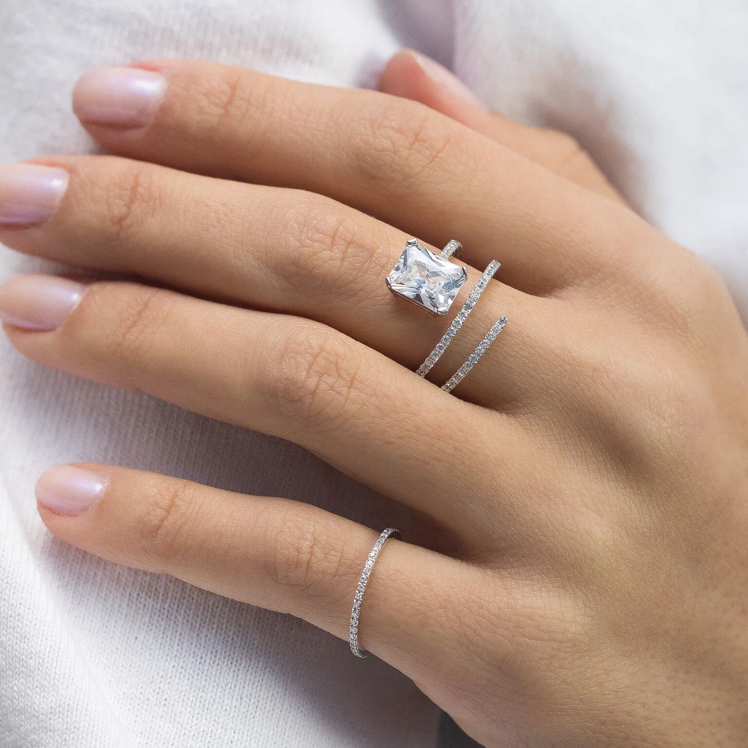 Diamond Eternity Ring14K