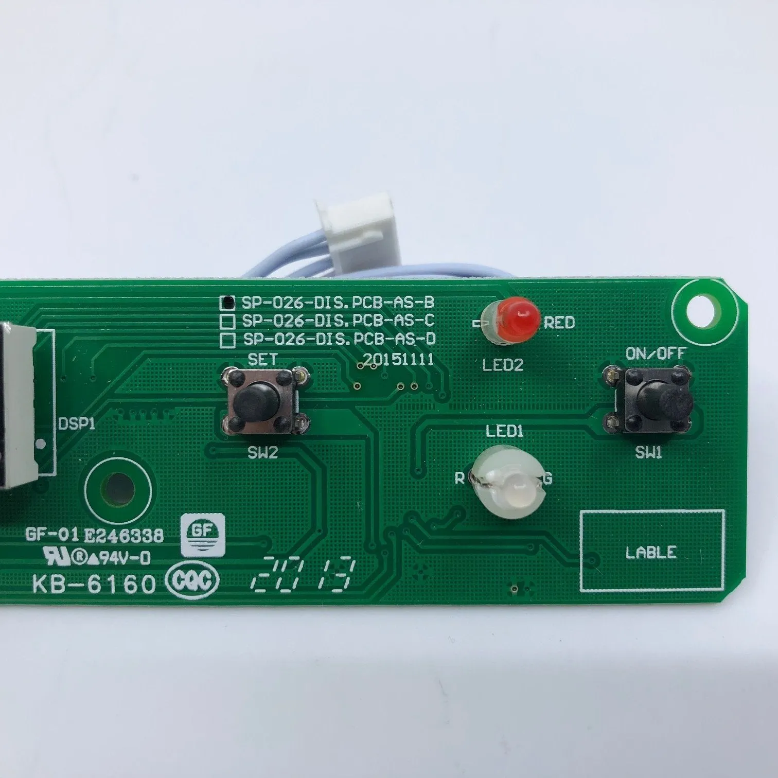 Dometic Waeco CF35 CF40 Digital Display PCB Verb New Version