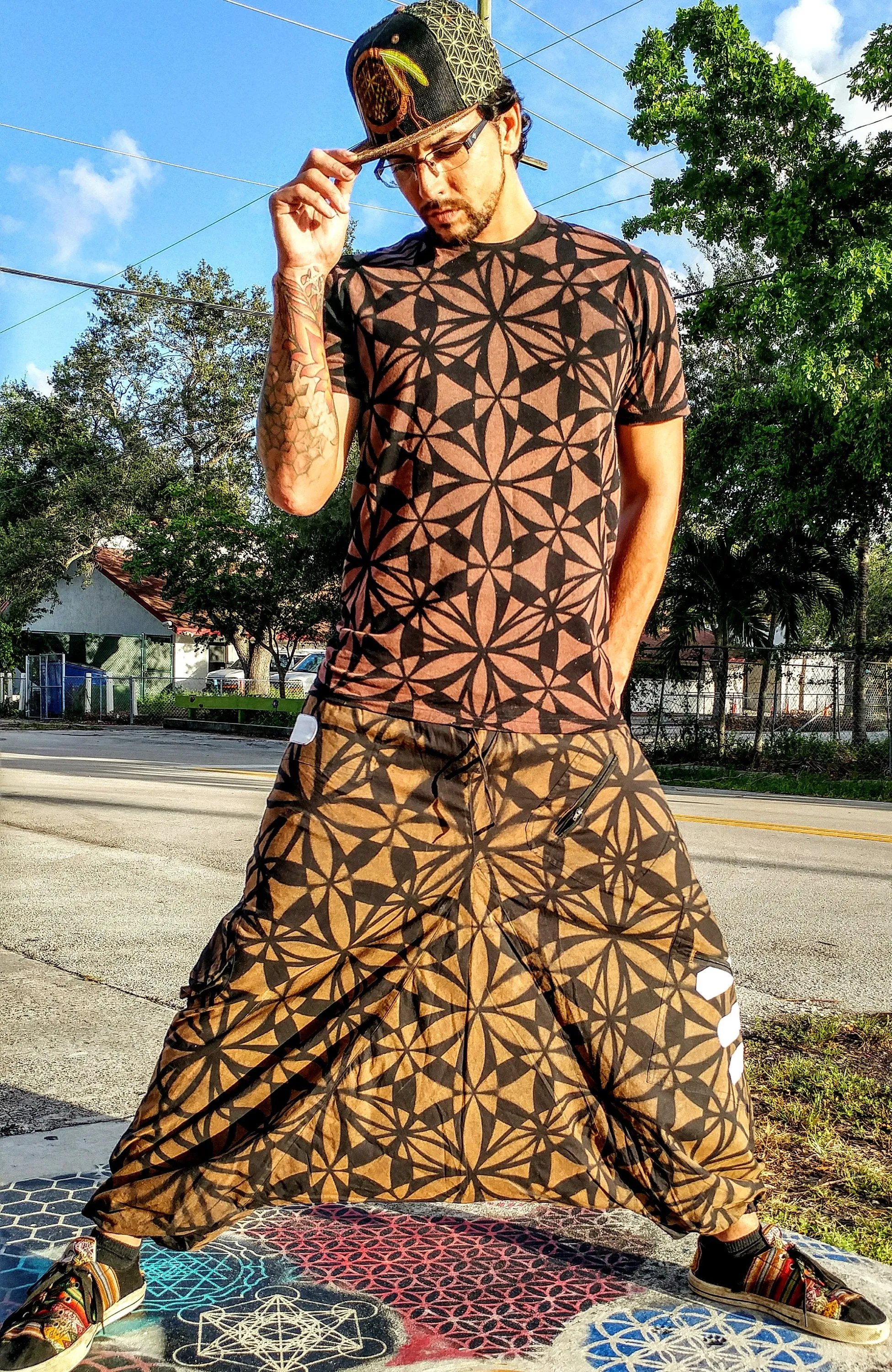 Double Flower of Life T-Shirt