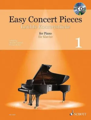Easy Concert Pieces For Piano, Volume 1 (Book & CD)