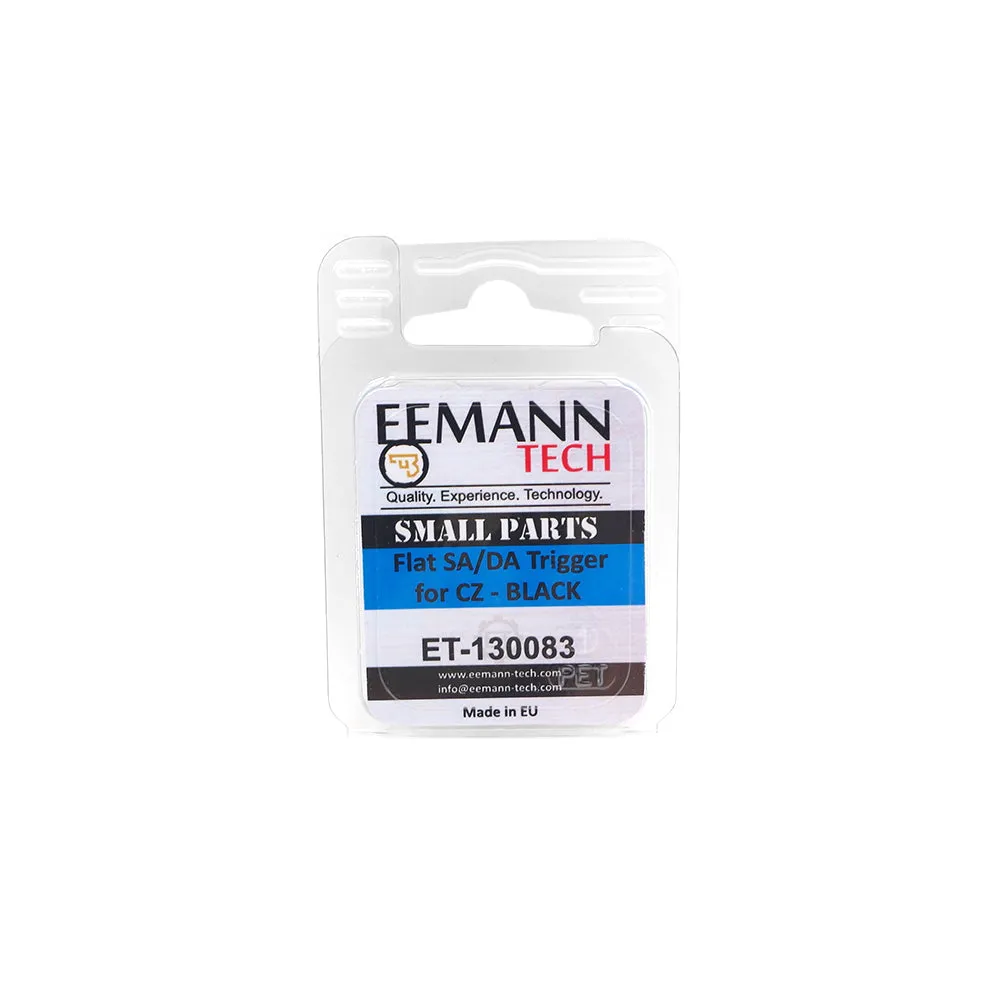 EEMANN TECH FLAT SA/DA TRIGGER FOR CZ BLACK, ET-130083