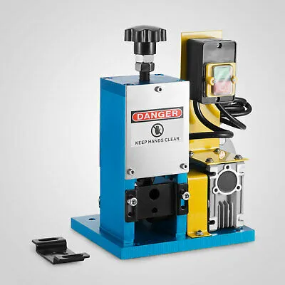 Electric Wire Stripping Machine Portable Powered Comercial 1/4HP Cable Stripper