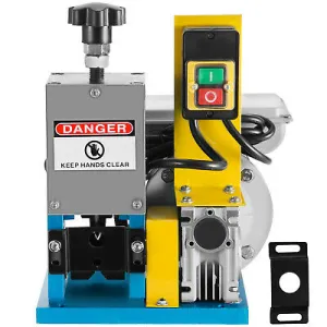 Electric Wire Stripping Machine Portable Powered Comercial 1/4HP Cable Stripper